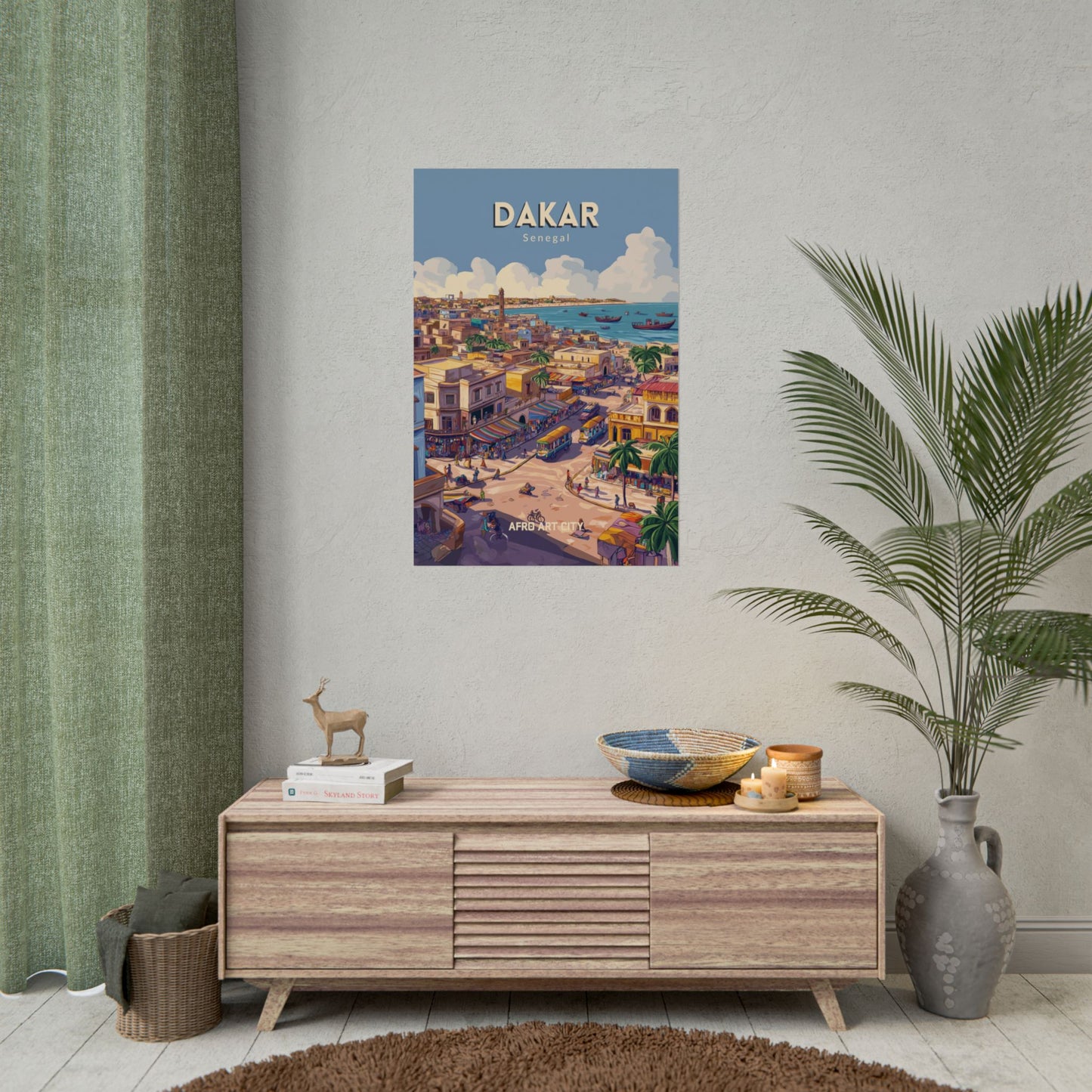 🇸🇳 Senegal - Dakar｜Poster