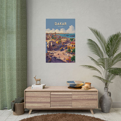 🇸🇳 Senegal - Dakar｜Poster