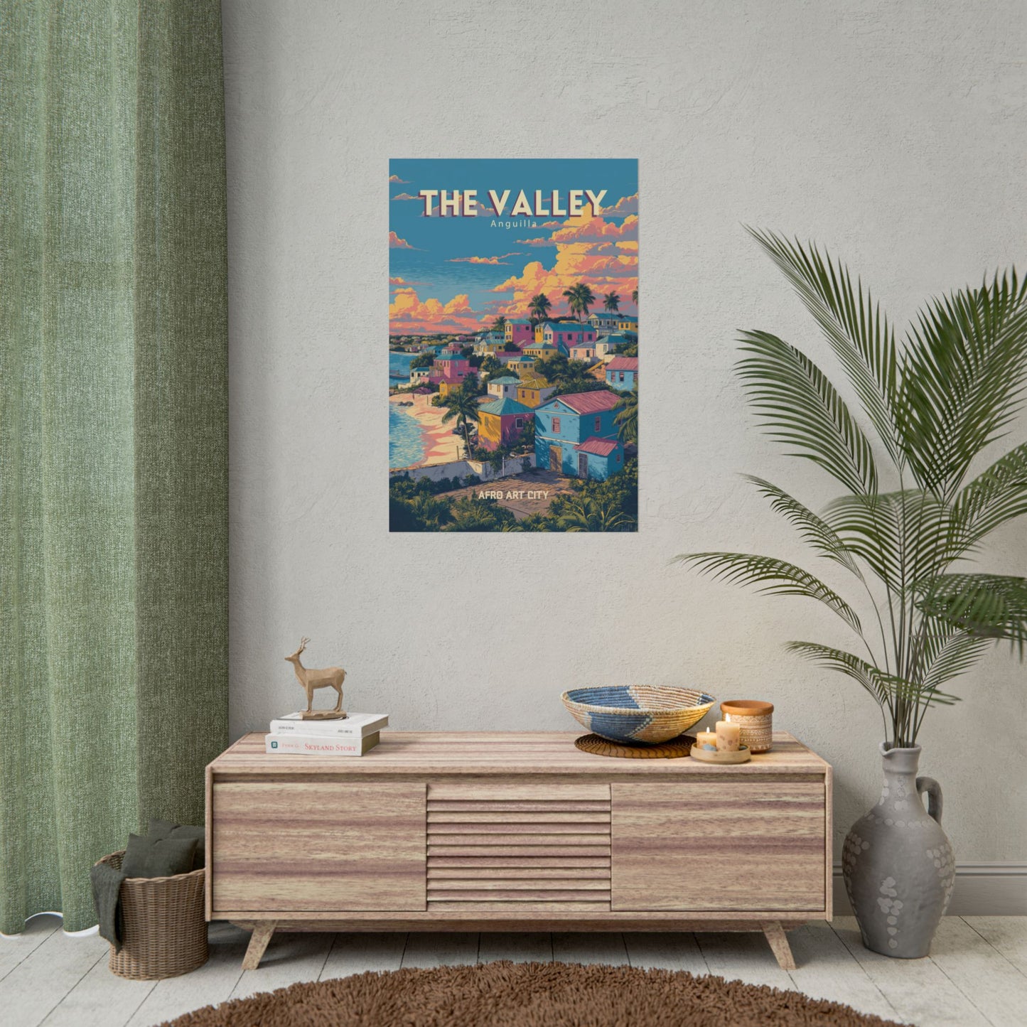 Anguilla - The Valley｜Poster