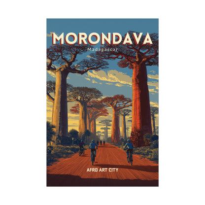 🇲🇬 Madagascar - Morondava｜Poster