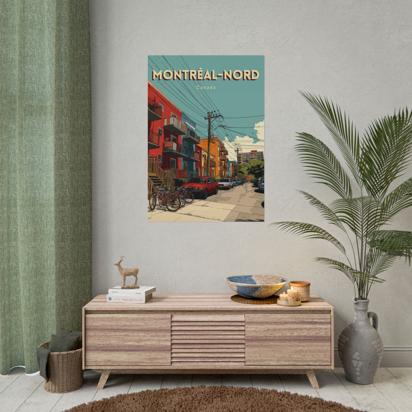 Canada - Quebec, Montreal-Nord｜Poster