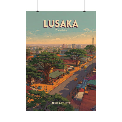 Zambia - Lusaka ｜ Poster