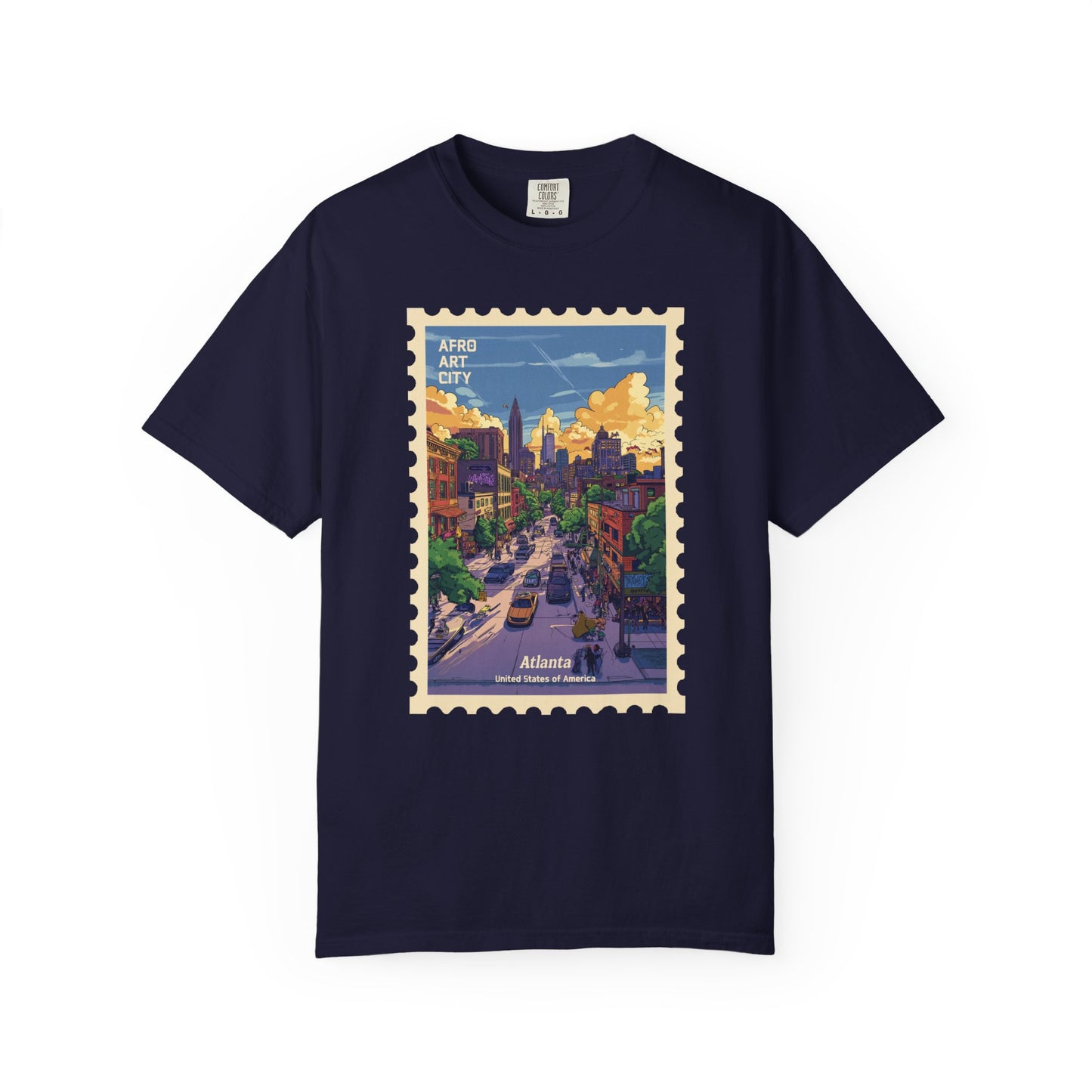 United States - Georgia, Atlanta | Postcards Travel T-Shirt