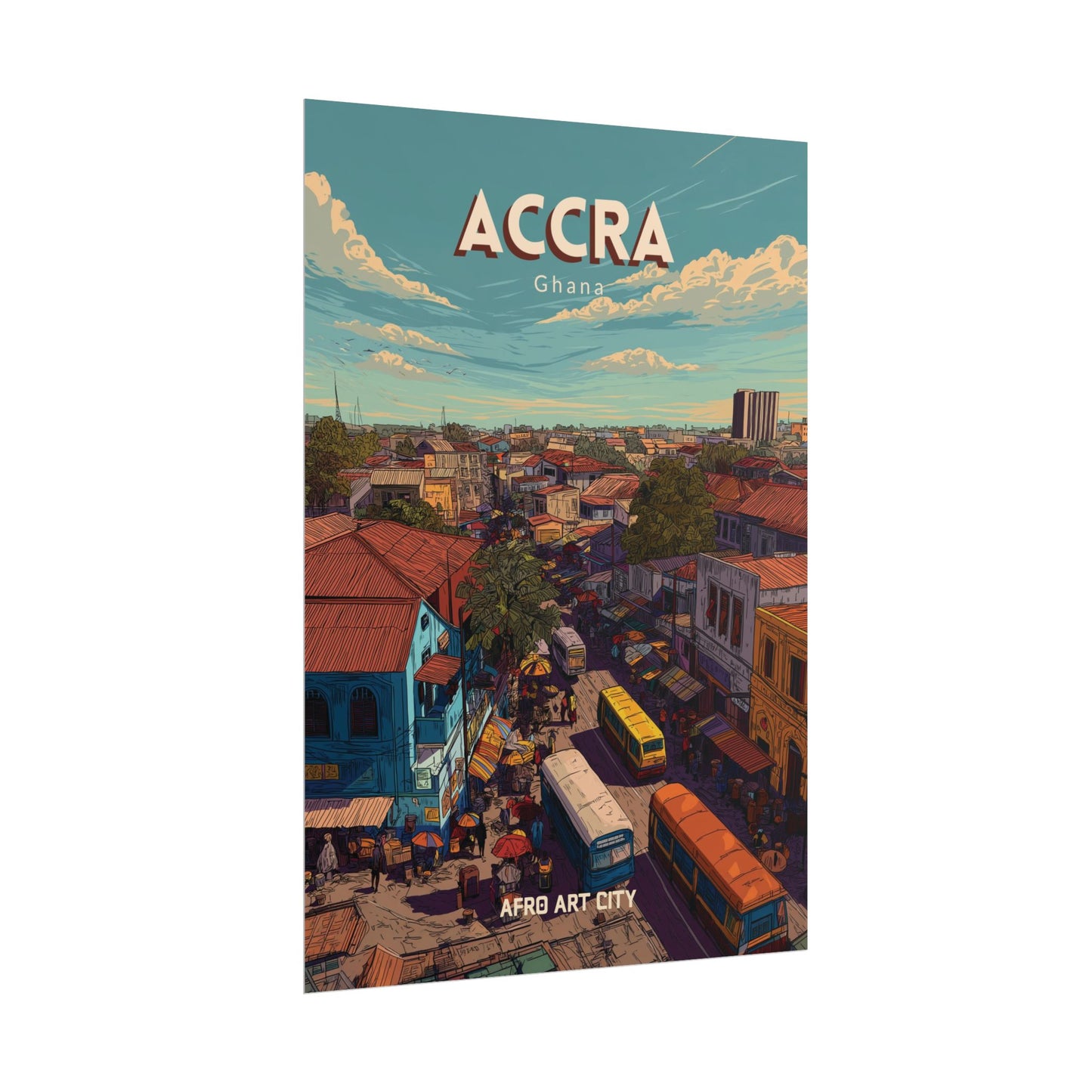 Ghana - Accra ｜ Poster