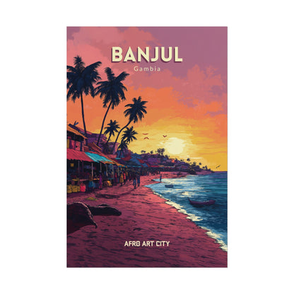 🇬🇲 Gambia - Banjul ｜ Poster