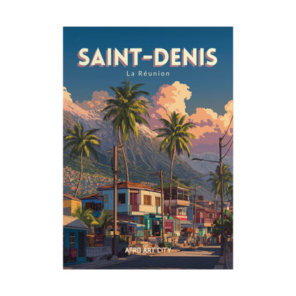 La Réunion - Saint-Denis｜Poster