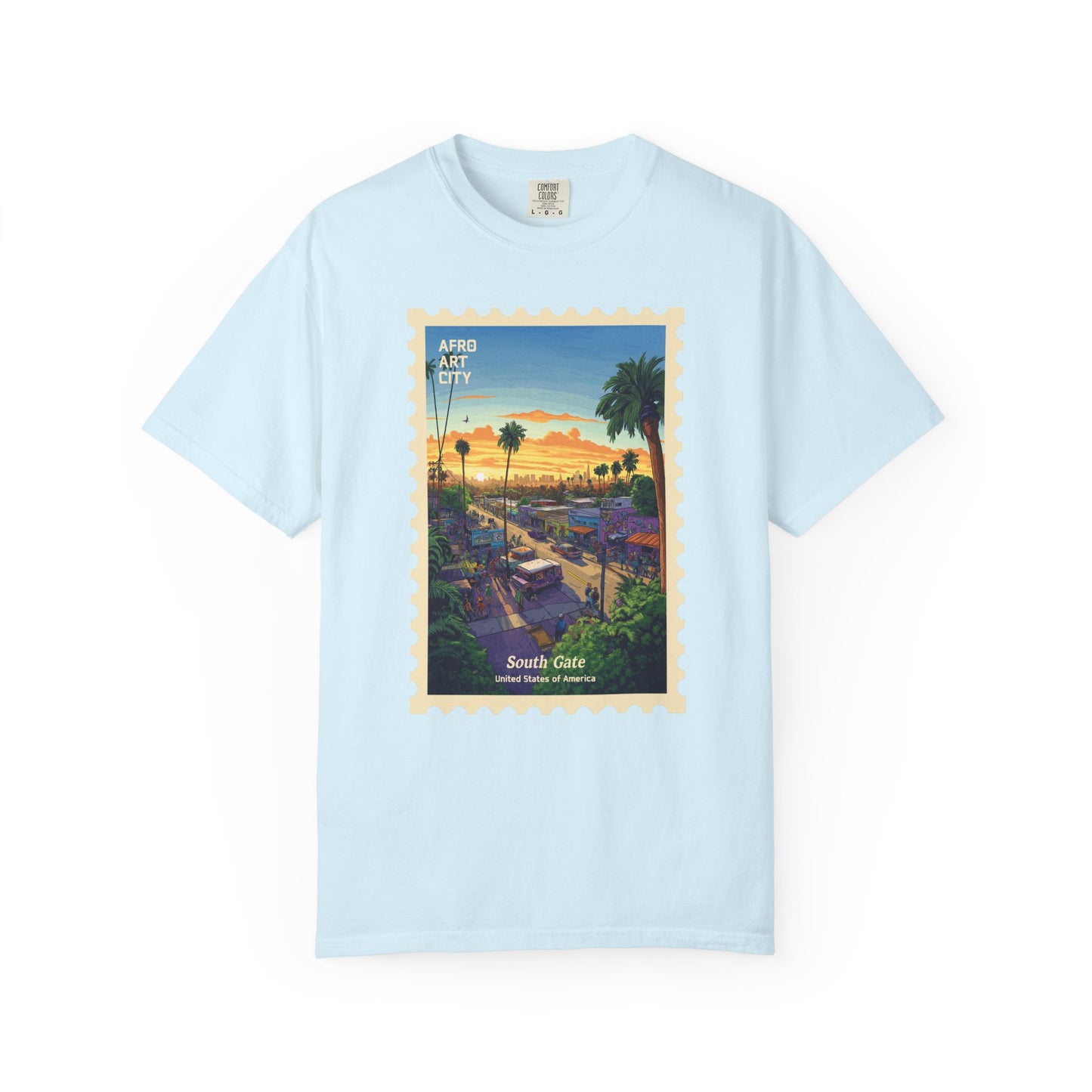 United States - California, South Gate | Postcards Travel T-Shirt