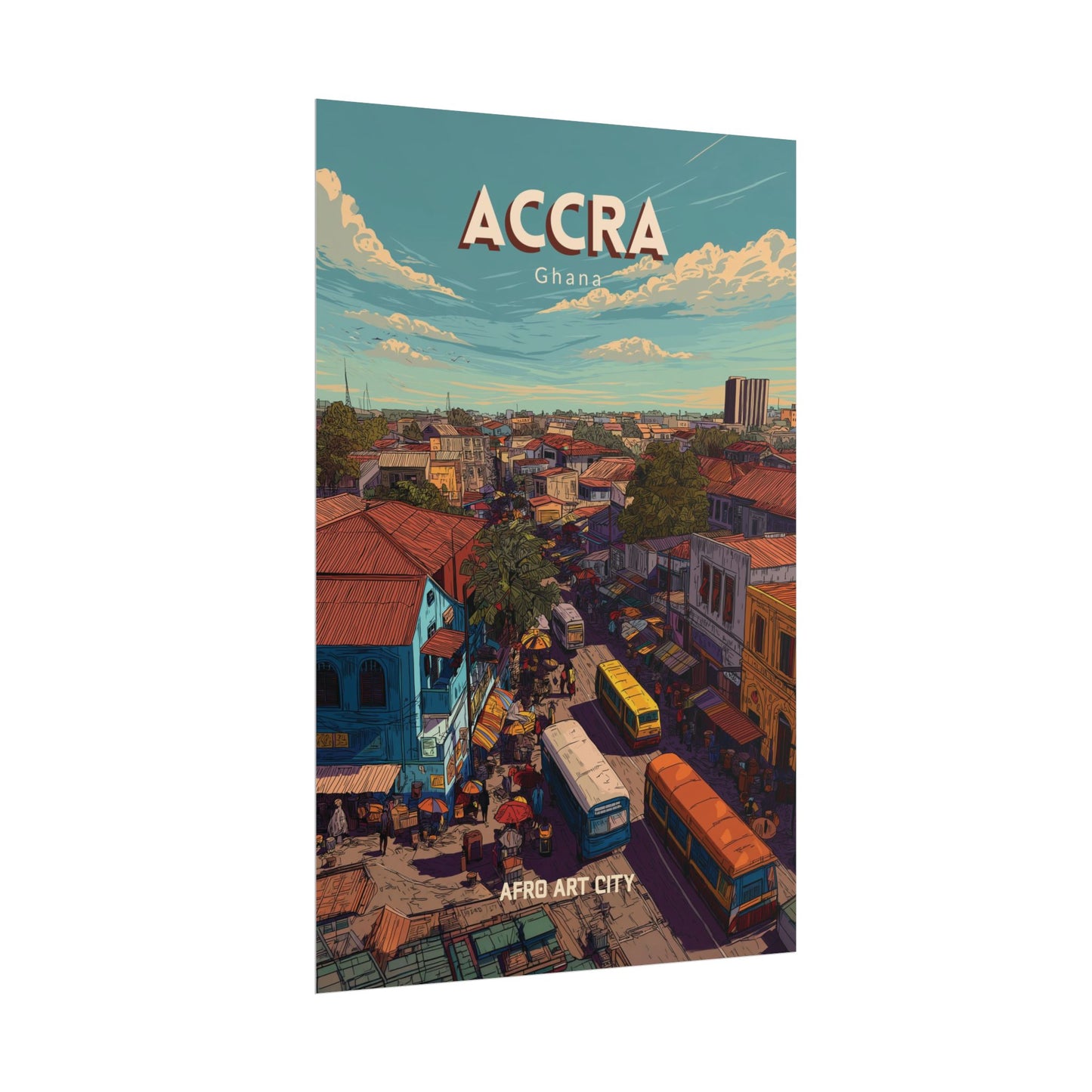 Ghana - Accra ｜ Poster