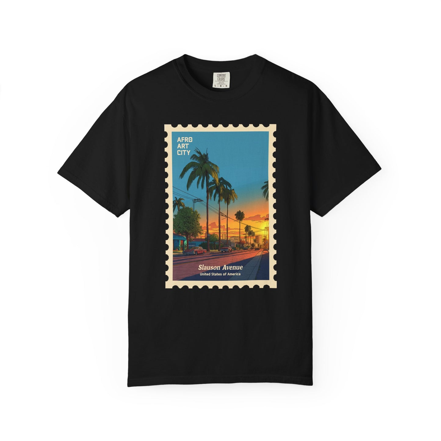 United States - California, Slauson Avenue | Postcards Travel T-Shirt