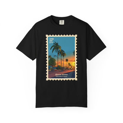United States - California, Slauson Avenue | Postcards Travel T-Shirt