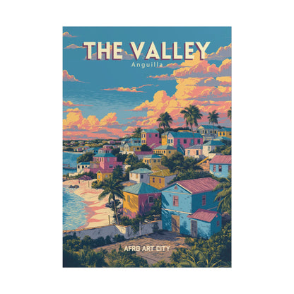 Anguilla - The Valley｜Poster