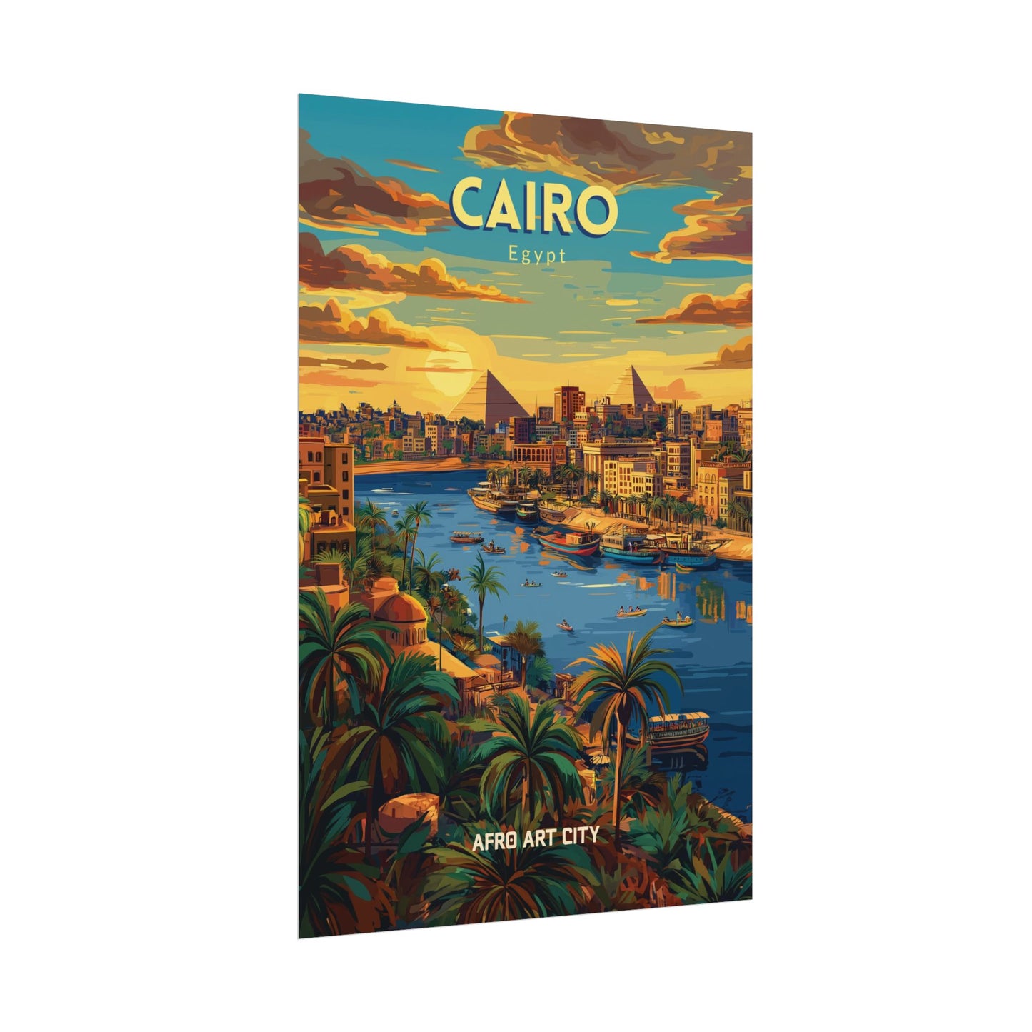 🇪🇬 Egypt - Cairo ｜ Poster