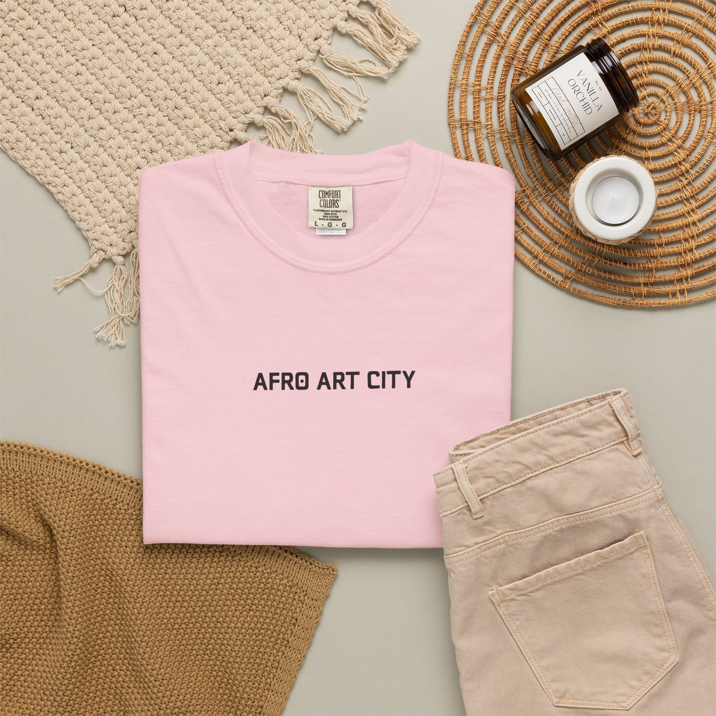 Afro Art City | Daily Letters T-Shirt