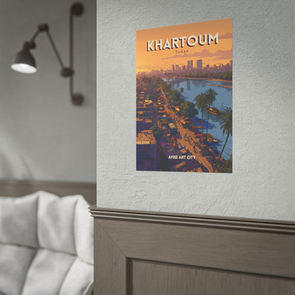 Sudan - Khartoum ｜ Poster