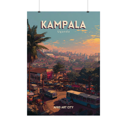 Uganda - Kampala ｜ Poster