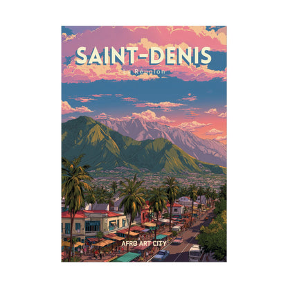 La Réunion - Saint-Denis｜Poster