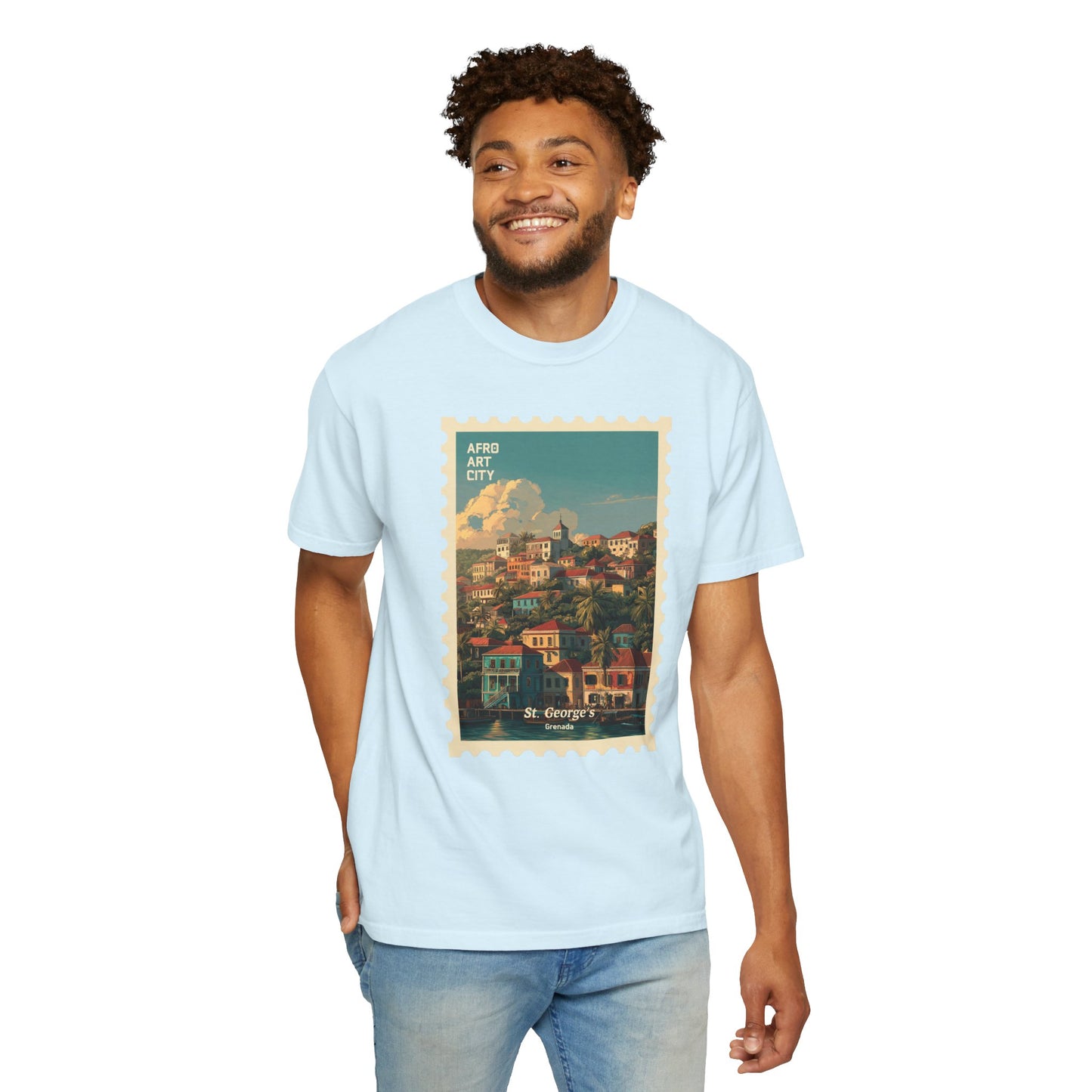 Grenada - St George's | Postcards Travel T-Shirt