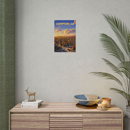 🇺🇸 United States - Compton, CA ｜ Poster