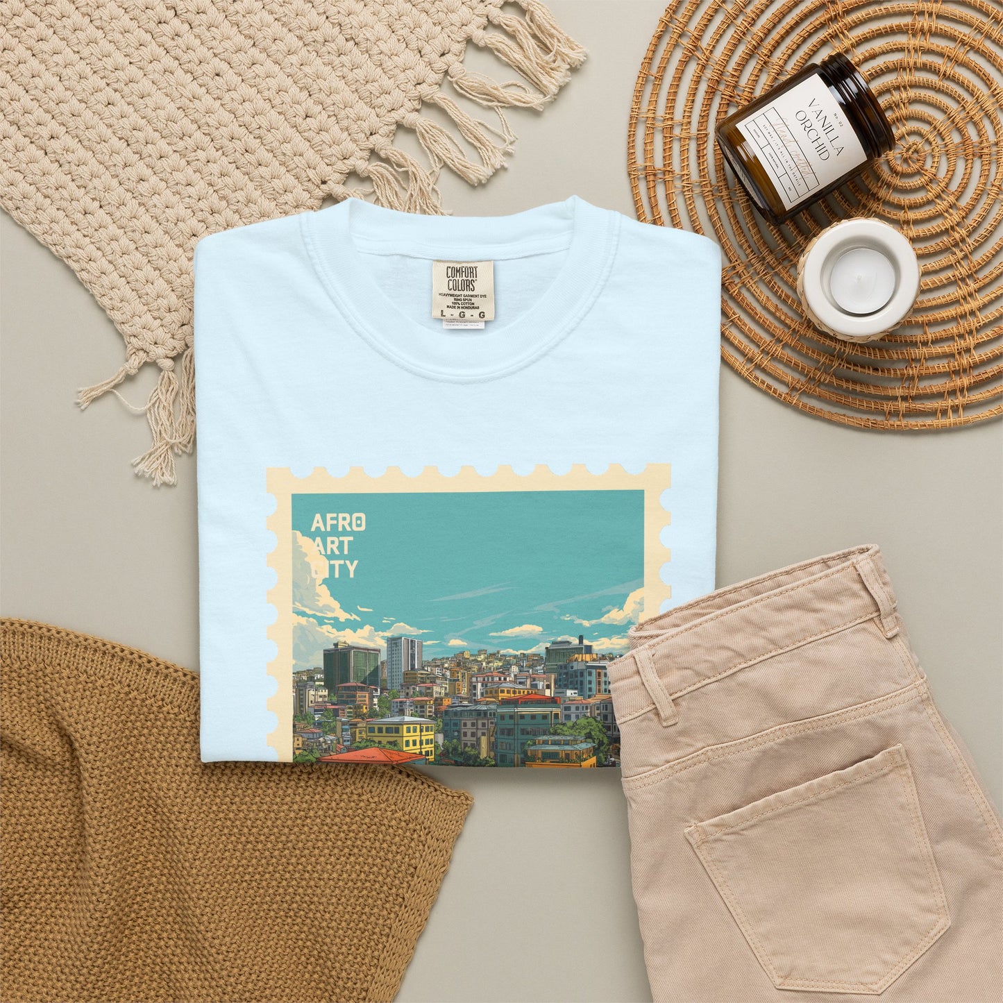 Ethiopia - Addis Ababa  |  Postcards Travel T-Shirt
