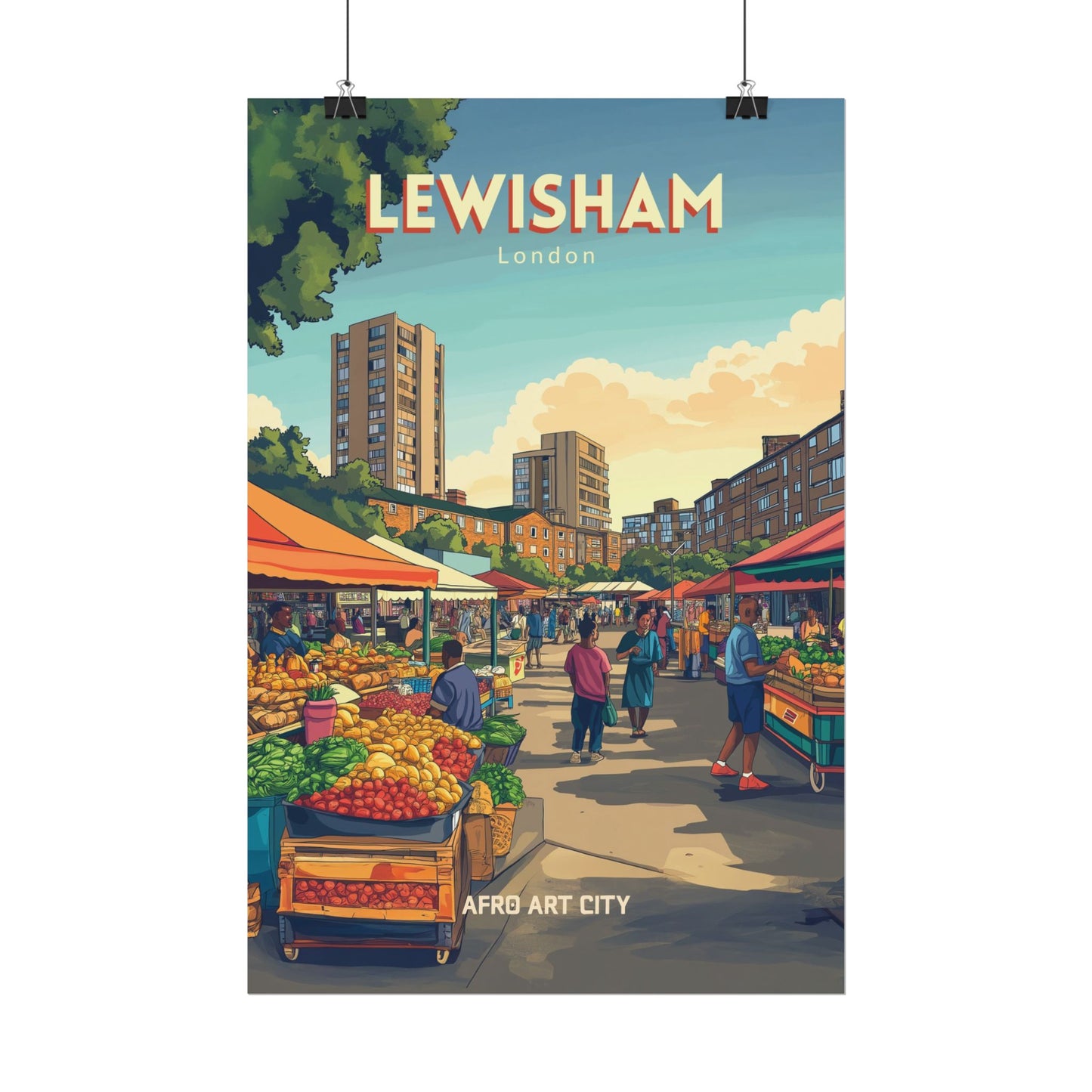 🇬🇧 United Kingdom - Lewisham ｜ Poster