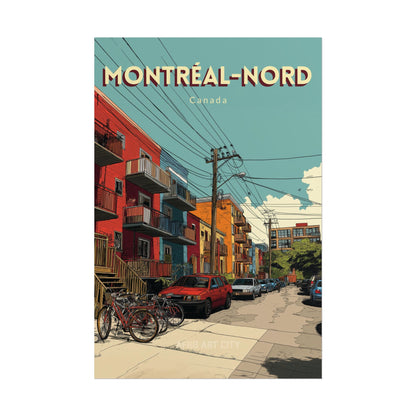 Canada - Quebec, Montreal-Nord｜Poster