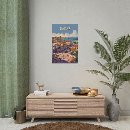 🇸🇳 Senegal - Dakar｜Poster