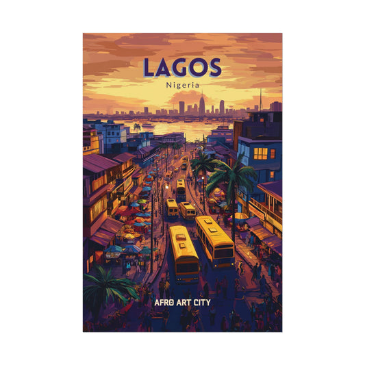 🇳🇬 Nigeria - Lagos ｜ Poster
