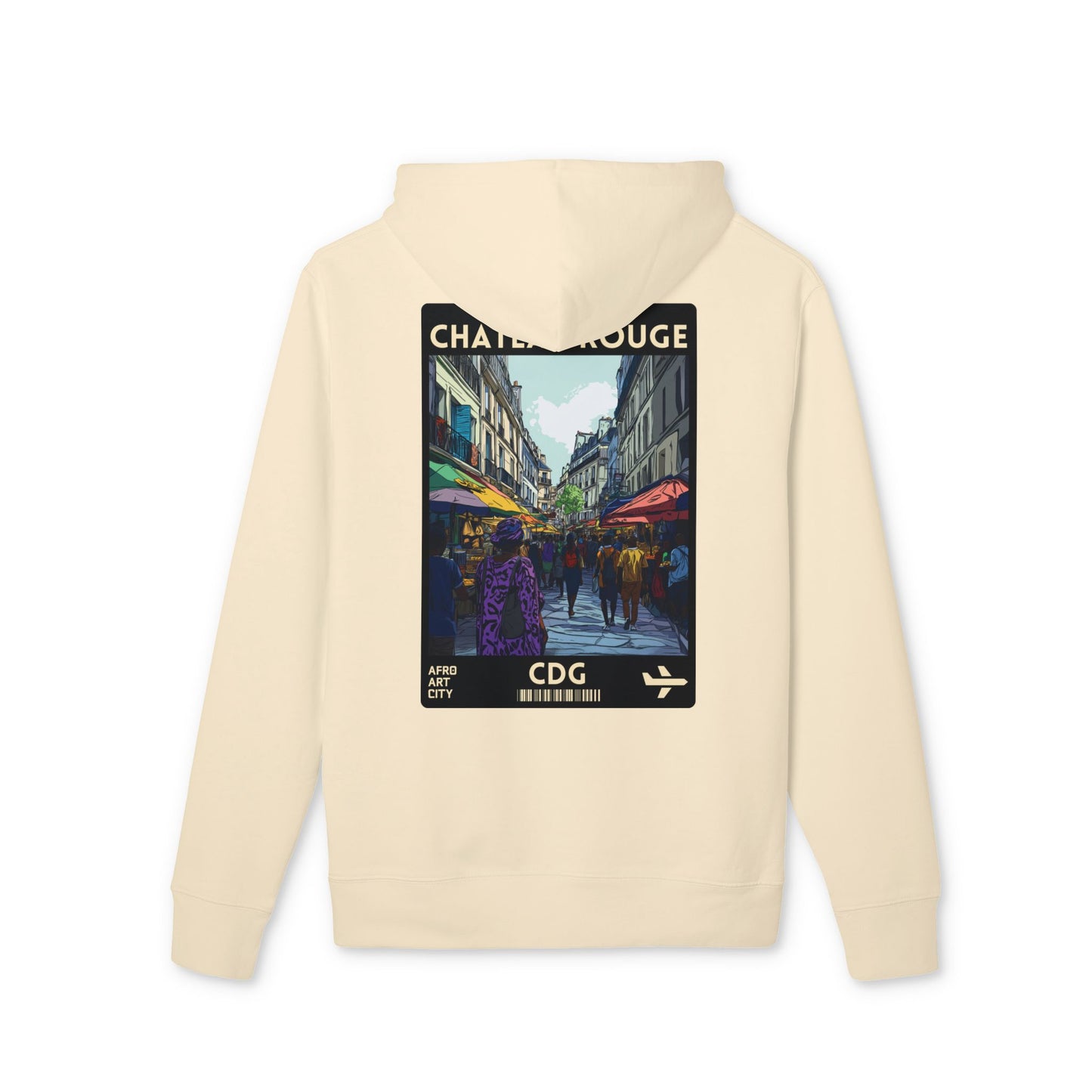 France - Paris - Château Rouge | Heritage Travel Hoodie