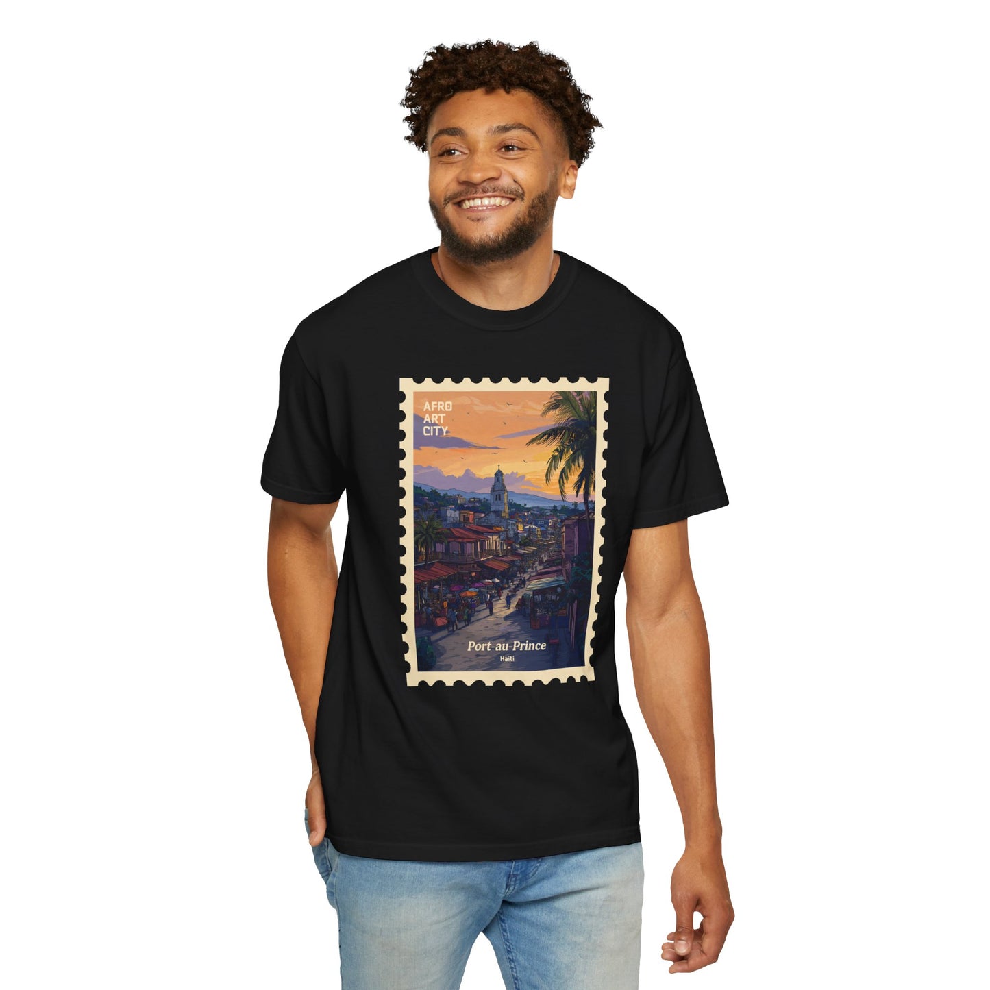 Haiti - Port-au-Prince | Postcards Travel T-Shirt
