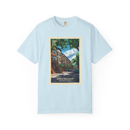 United States - New York - Bedford-Stuyvesant | Postcards Travel T-Shirt