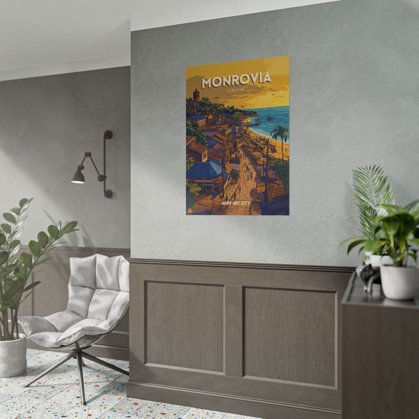 LIberia - Monrovia ｜ Poster