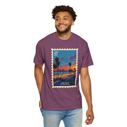 United States - California, Long Beach | Postcards Travel T-Shirt