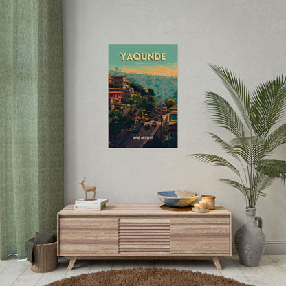 🇨🇲 Cameroon - Yaoundé ｜ Poster