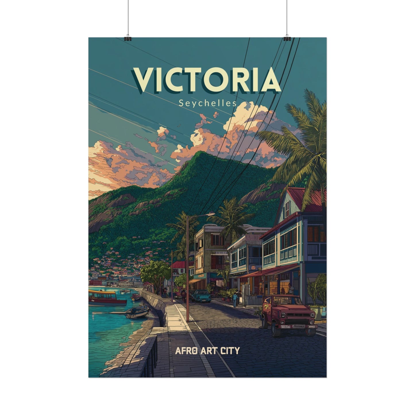 Seychelles - Victoria ｜ Poster