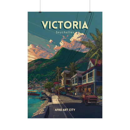 Seychelles - Victoria ｜ Poster