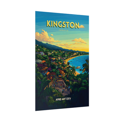 🇯🇲 Jamaica - Kingston ｜ Poster