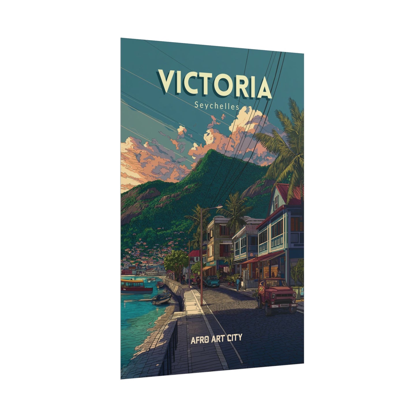 Seychelles - Victoria ｜ Poster