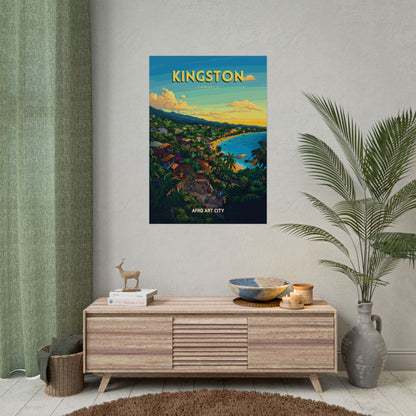 🇯🇲 Jamaica - Kingston ｜ Poster