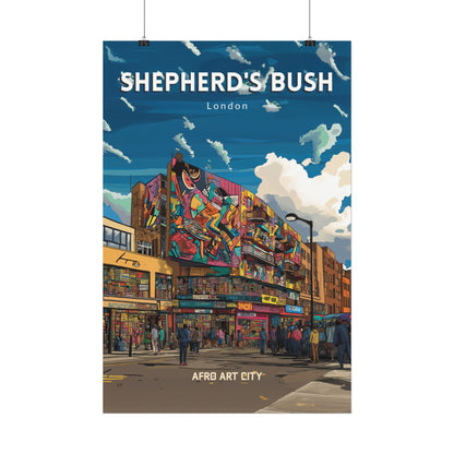🇬🇧 United Kingdom - Shepherd's Bush ｜ Poster