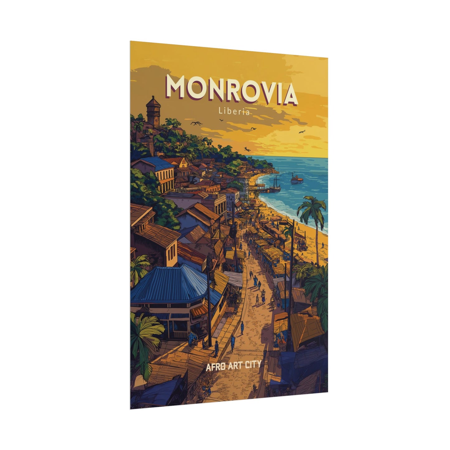 LIberia - Monrovia ｜ Poster
