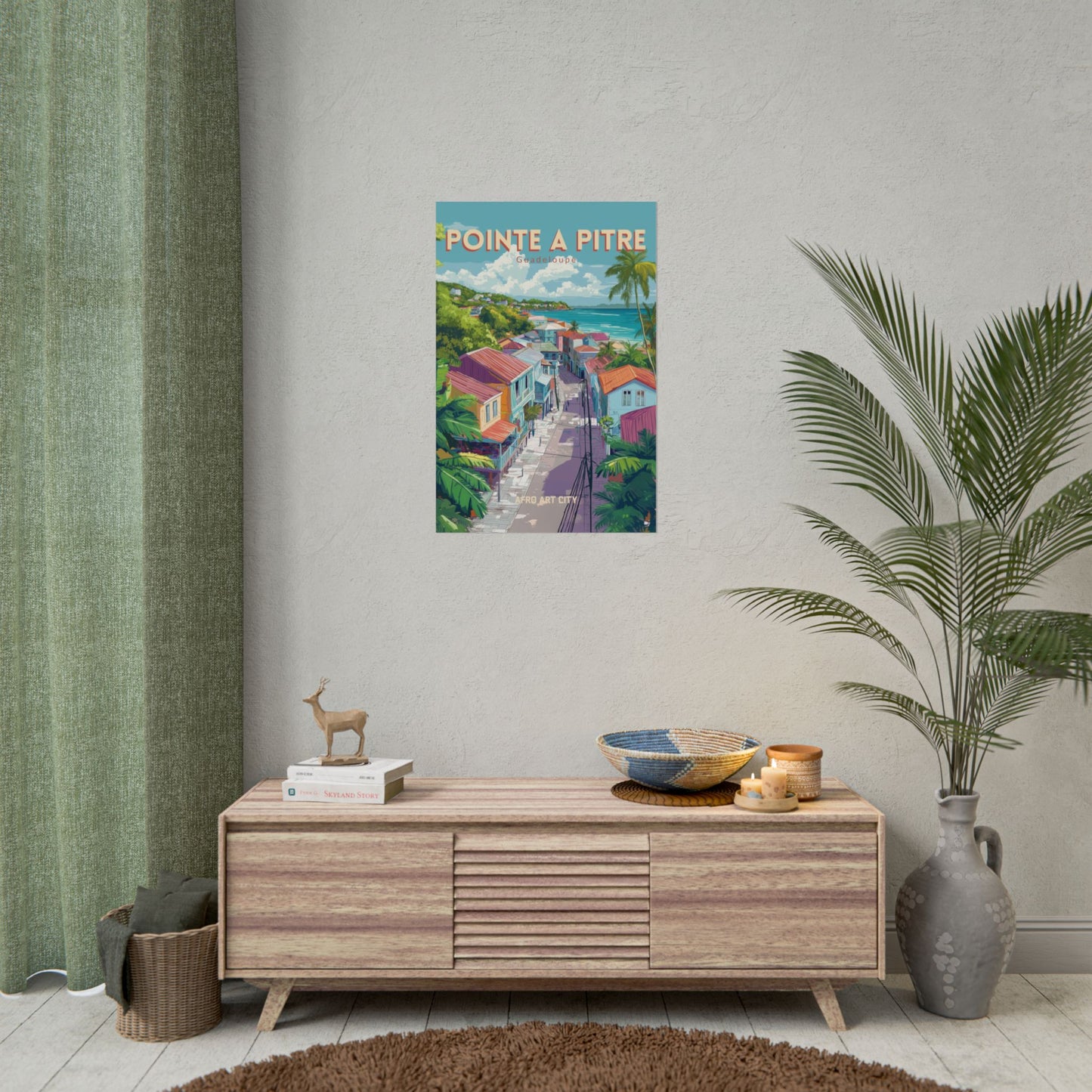 🇬🇵 Guadeloupe - Pointe-à-Pitre ｜ Poster