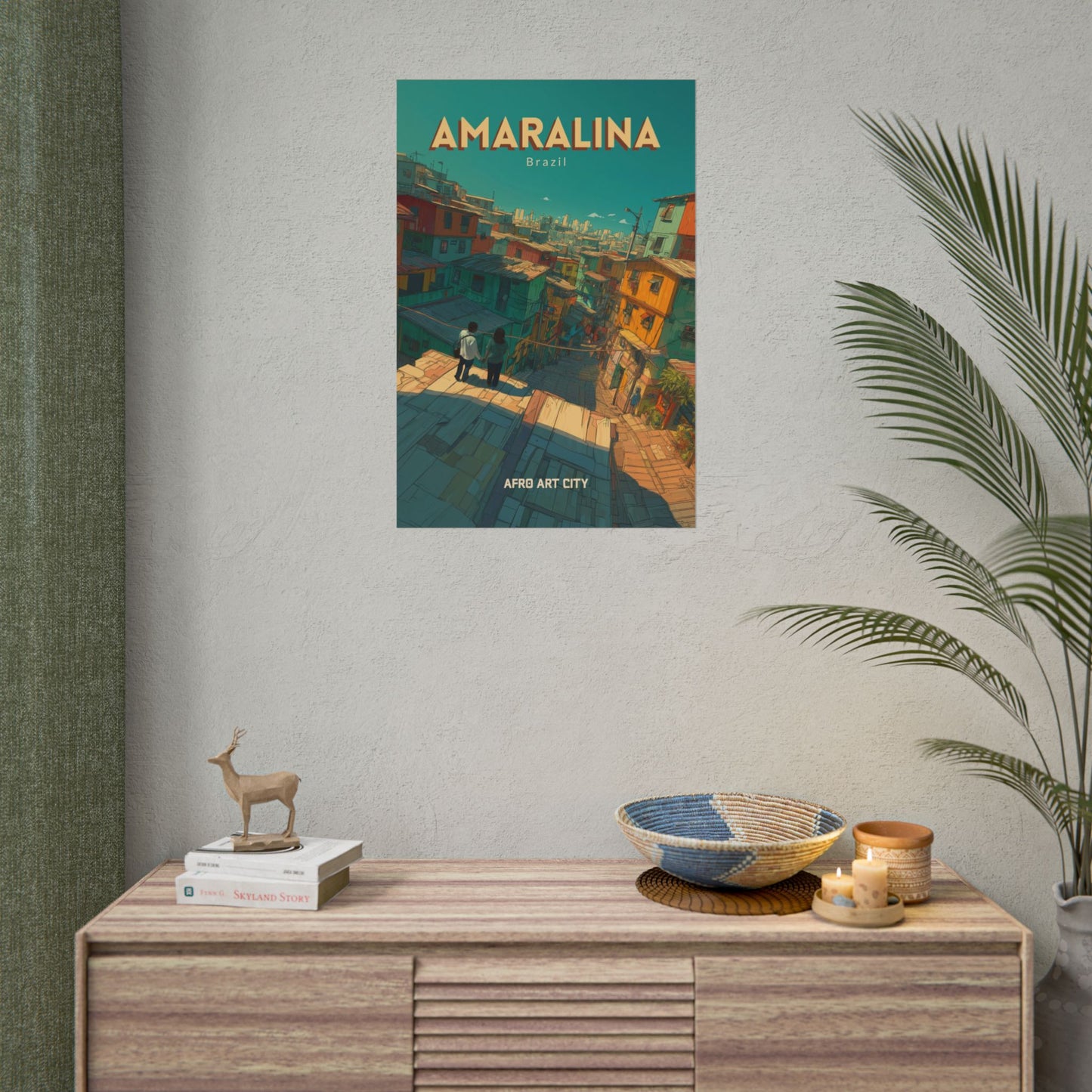 Brazil - Salvador, Amaralina｜Poster