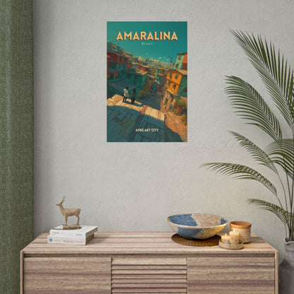 Brazil - Salvador, Amaralina｜Poster