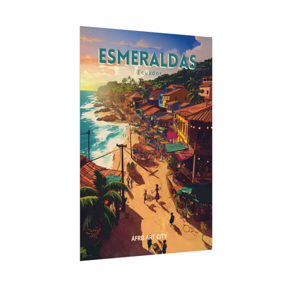 🇪🇨 Ecuador - Esmeraldas ｜ Poster