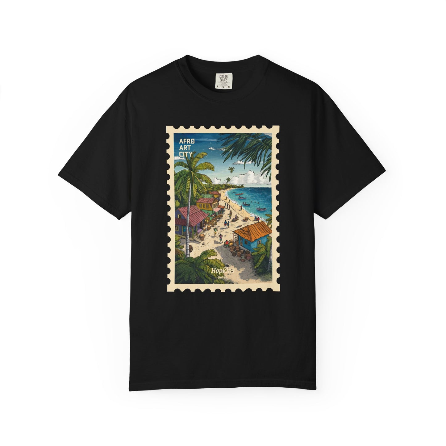 Belize - Hopkins | Postcards Travel T-Shirt