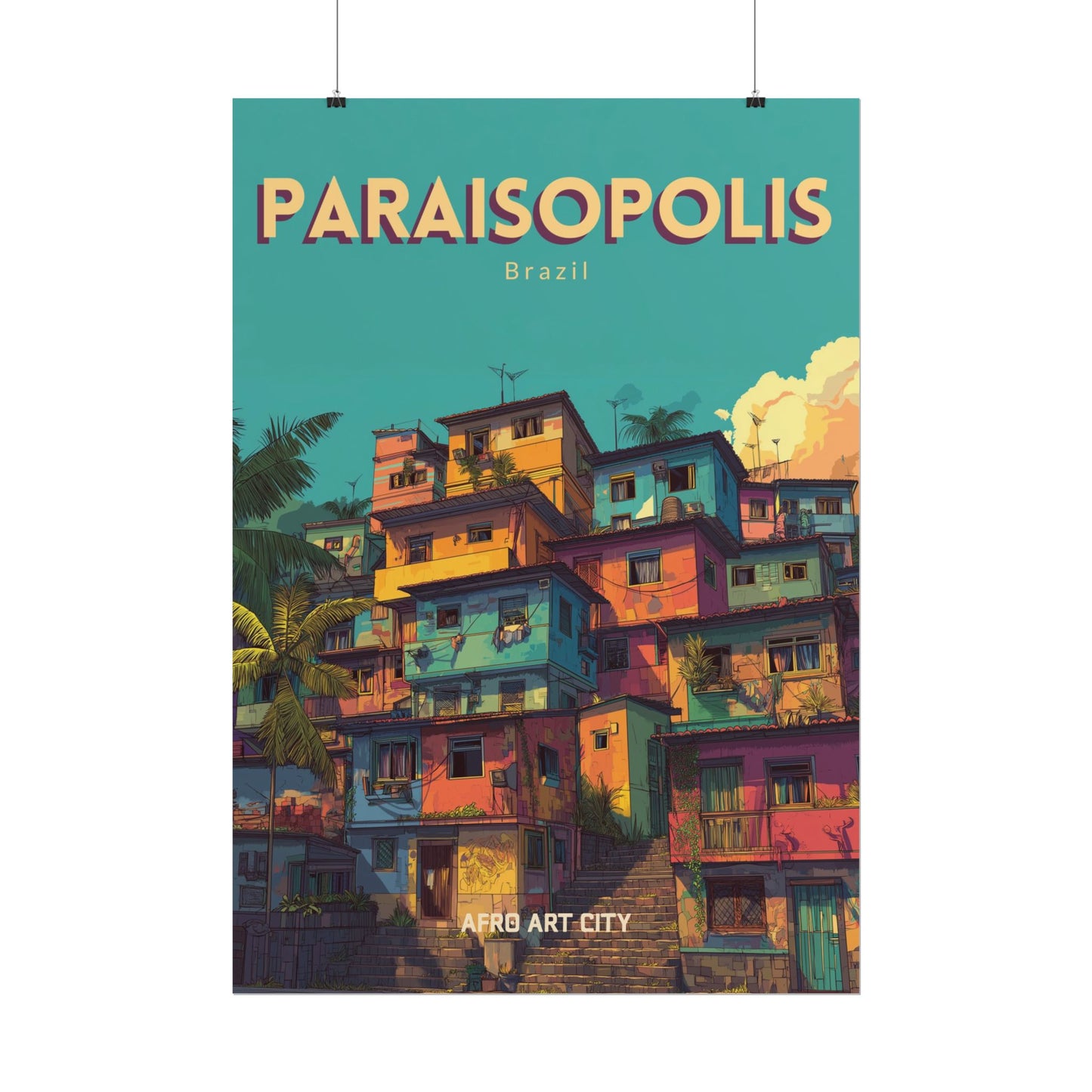 Brazil - São Paulo, Paraisopolis｜Poster