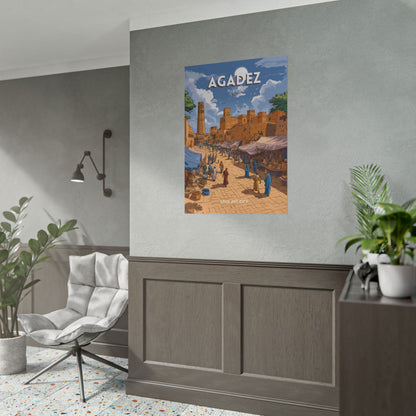 Niger - Agadez ｜ Poster