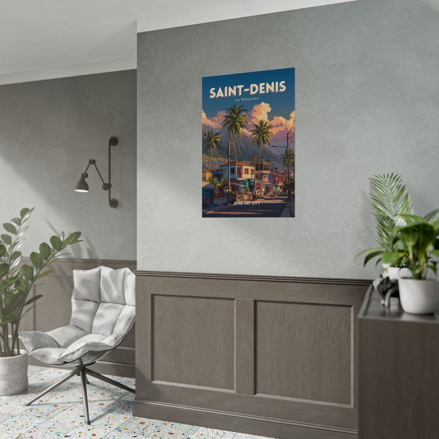 La Réunion - Saint-Denis｜Poster