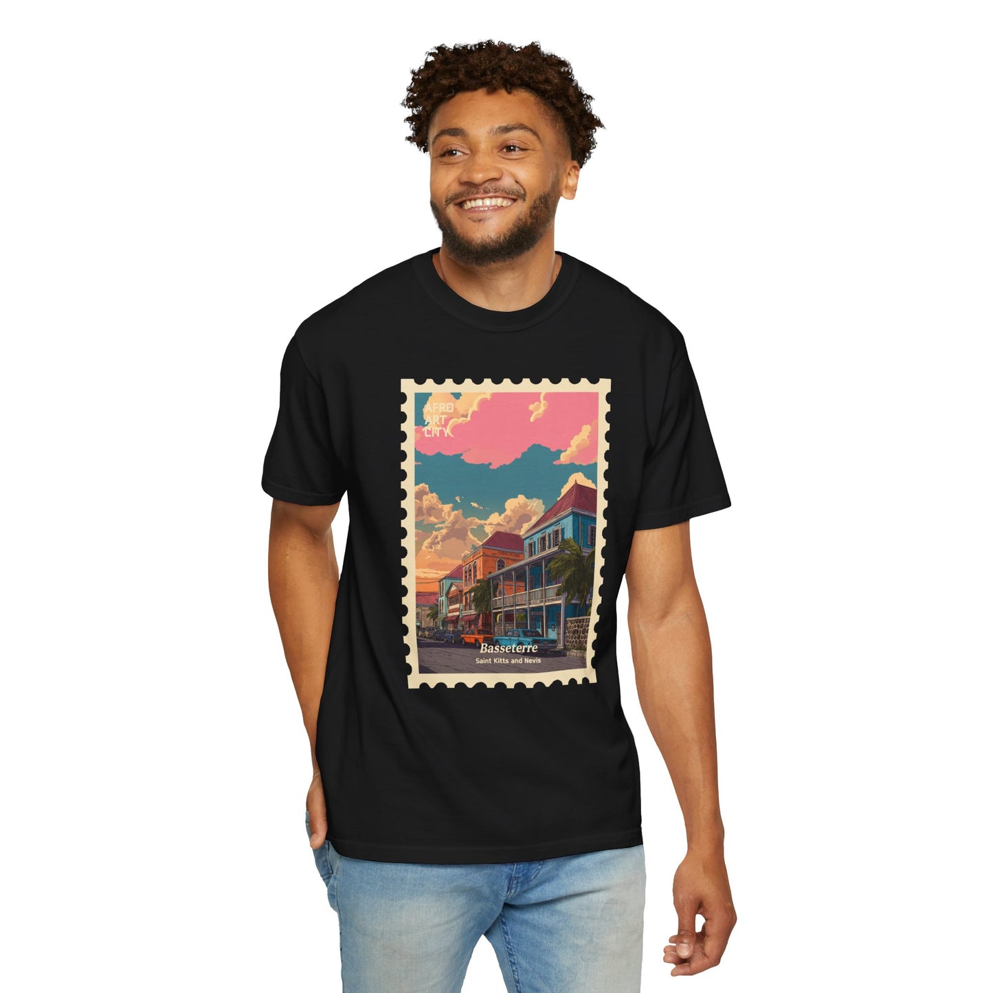 Saint Kitts and Nevis - Basseterre | Postcards Travel T-Shirt