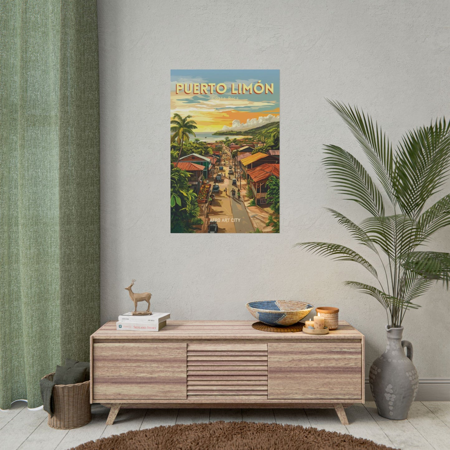 🇨🇷 Puerto Limón - Costa Rica ｜ Poster